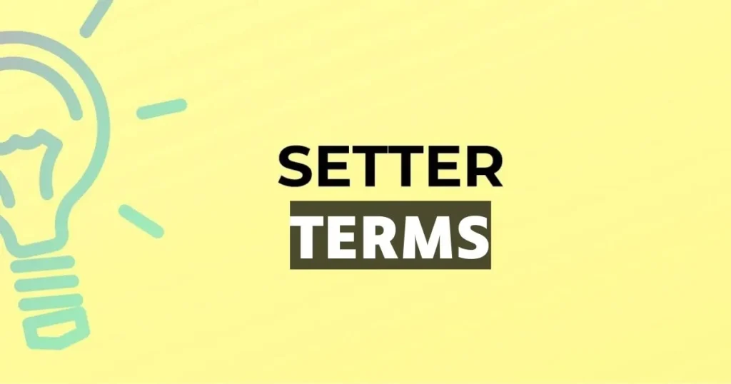 Setter terms
