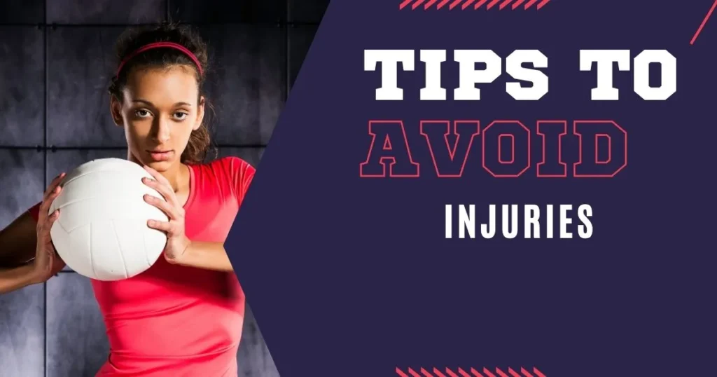 Tips on how to avoid injuries during a volleyball game