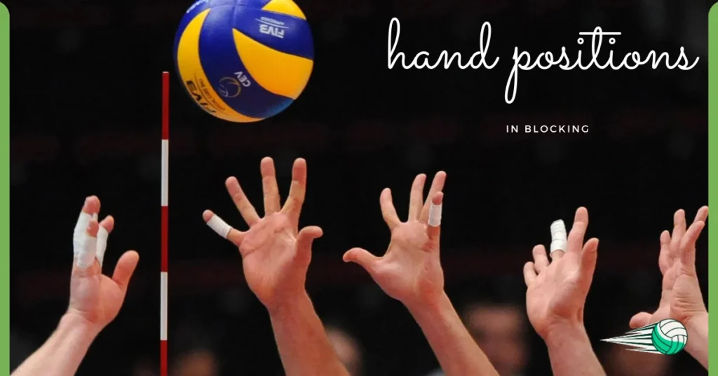 hand position in blocking